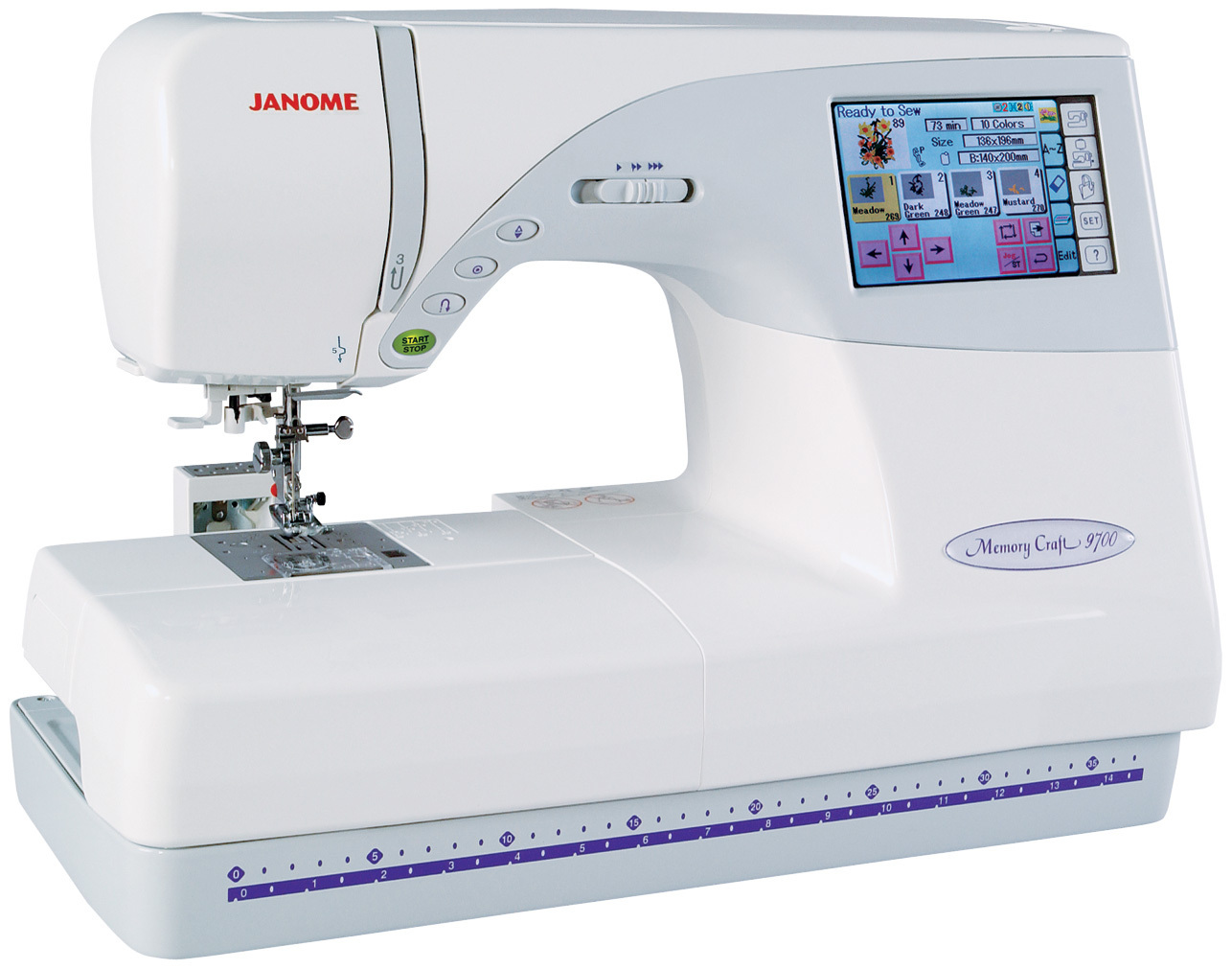 Компьютерная швейно-вышивальная машина Janome Мemory Сraft 9700